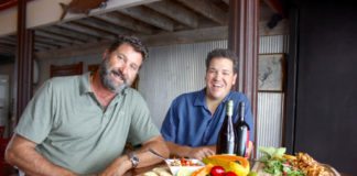 The Lost Kitchen Supper Club starts sizzling - A man sitting at a table with a plate of food - Brunch