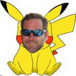 You “CAN” Buy Me Love Date Auction - A close up of sunglasses - Pikachu
