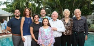 HUMANITARIANS OF THE YEAR - Roberta Pileggi et al. posing for a photo - Florida Keys