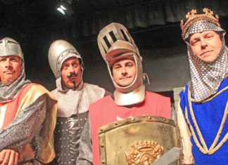 One Weekend Only returns - A couple of people posing for the camera - Middle Ages