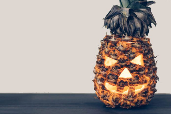 Craving a hint of fall? - A close up of a pineapple - Pumpkin