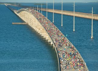 Local Runners: Read This. - A long bridge over a body of water - Key West
