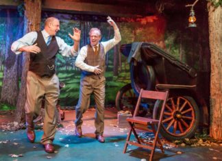 ‘Camping with Henry and Tom’ witty and thoughtful  - A person standing in front of a building - Musical theatre
