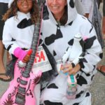 Cow Key Bridge Run: Show us your teats - A group of people posing for the camera - Cow Key