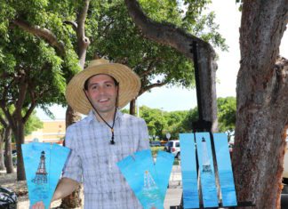 Expressionism & Impressionism - A person standing next to a tree - Tree