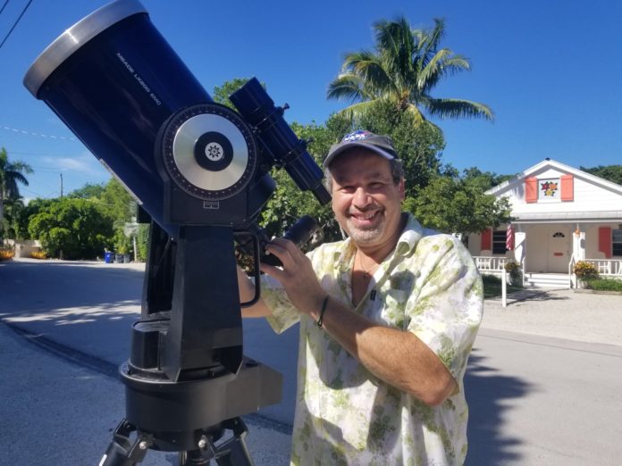 Astronomer Charles Fulko urges kids to get outside for solar eclipse.