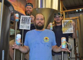 The brewery’s Iguana Bait Honey Hibiscus Kolsch recently received the gold medal in the World Beer Awards, while the Spearfish Amber Ale took the silver medal for American amber ales.