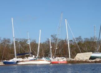 Hurricane Irma Middle Keys Photos - A small boat in a body of water - Sail
