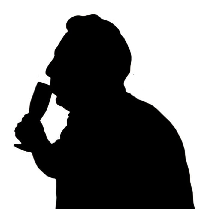 A silhouette of a person - Silhouette