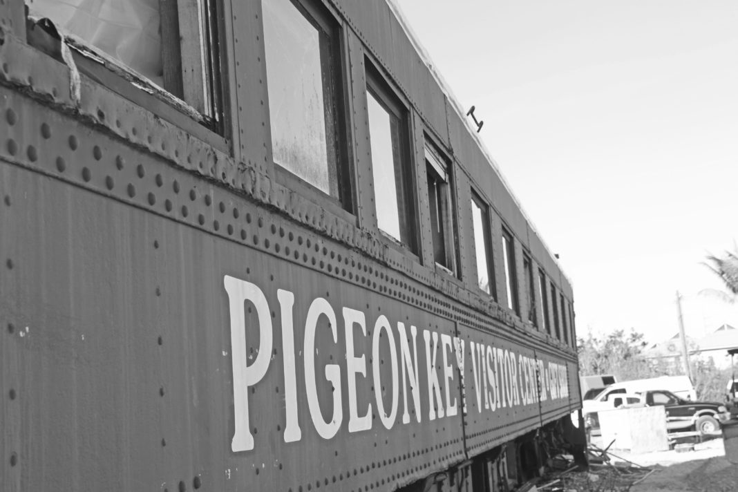 Pigeon Key train at Crane Point