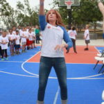 HOOP DREAMS - Nancy Lieberman et al. playing a sport - 3x3 basketball