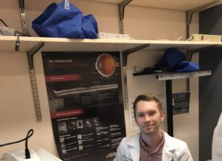 Eyeing Med School Hunter Risher