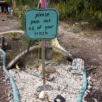 Wisteria Island: It’s complicated - A sign on a dirt road - Mallory Square