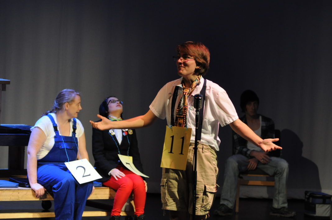 F-U-N-N-Y show - A group of people standing on a stage - Musical theatre