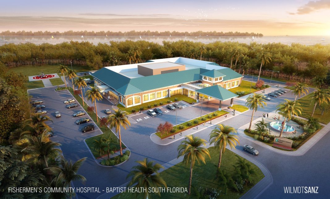 The future of health care – Baptist releases rendering of new Marathon hospital - A boat sitting on top of a grass covered field - Fishermen’s Community Hospital