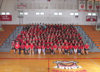 KEY WEST CLASS OF 2018 - A group of people on a court - KEY WEST HIGH SCHOOL