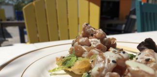 SNAPPERS SATISFIES – It’s casual, but consistently good - A close up of a plate of food - Vegetarian cuisine