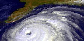 Good news: Lower water temperatures - A close up of a snow covered mountain - Hurricane Floyd
