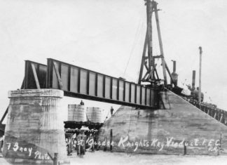 The Overseas Highway - A vintage photo of a ship - Overseas Highway