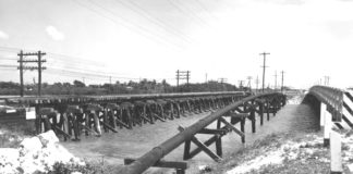 All  about  the  kraAl - A train traveling over a bridge - Key West