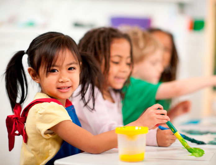 0809Preschool Calling all 4-year-olds – Enrollment open for Keys pre-kindergarten - A little girl sitting at a table - Kids Learning Path