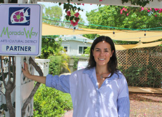 MORADA WAY INTERIM DIRECTOR TALKS ISLAMORADA ART - A person standing in front of a sign - Florida Keys