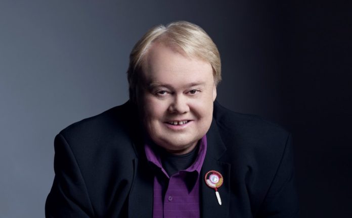 Louie Anderson Brings the Laughs: Famed Funny Man Comes to Key West - Louie Anderson wearing a purple shirt - Louie Anderson