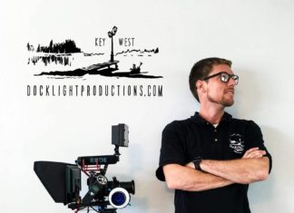 Local Key West Film Maker’s Journey Offers Hope and Inspiration - A man standing next to a tripod - Filmmaking