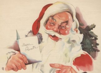 Dear Santa: Letters from Local Celebs and Students - A person holding the hands up - Mechtatel