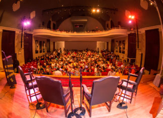 37th Annual Key West Literary Seminar this Weekend - A group of people sitting at a table - Ceremony