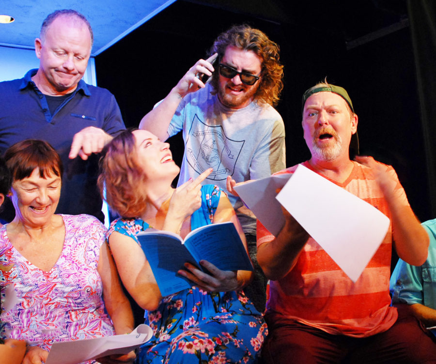 SHORT ATTENTION SPAN THEATRE. AT RED BARN