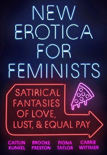 Book Signing Saturday:  New Erotica For Feminists - A blackboard sign next to a book - New Erotica for Feminists