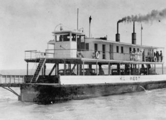 POST OFFICES AND TRAGEDY - A large ship in a body of water - Ferry