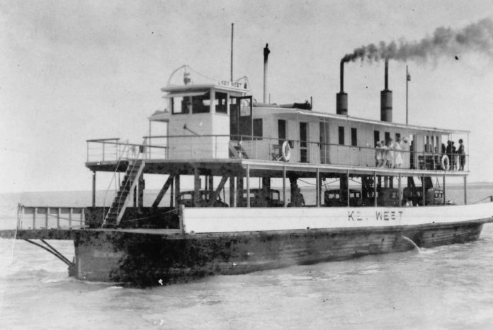 POST OFFICES AND TRAGEDY - A large ship in a body of water - Ferry