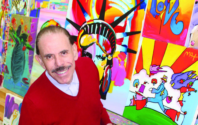 Key West Gallery Hosts Peter Max to Kickoff Art Show - A person posing for the camera - Peter Max
