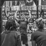 Local athletes conquer fitness competition - A group of people standing in front of a store - Keys Strength and Conditioning