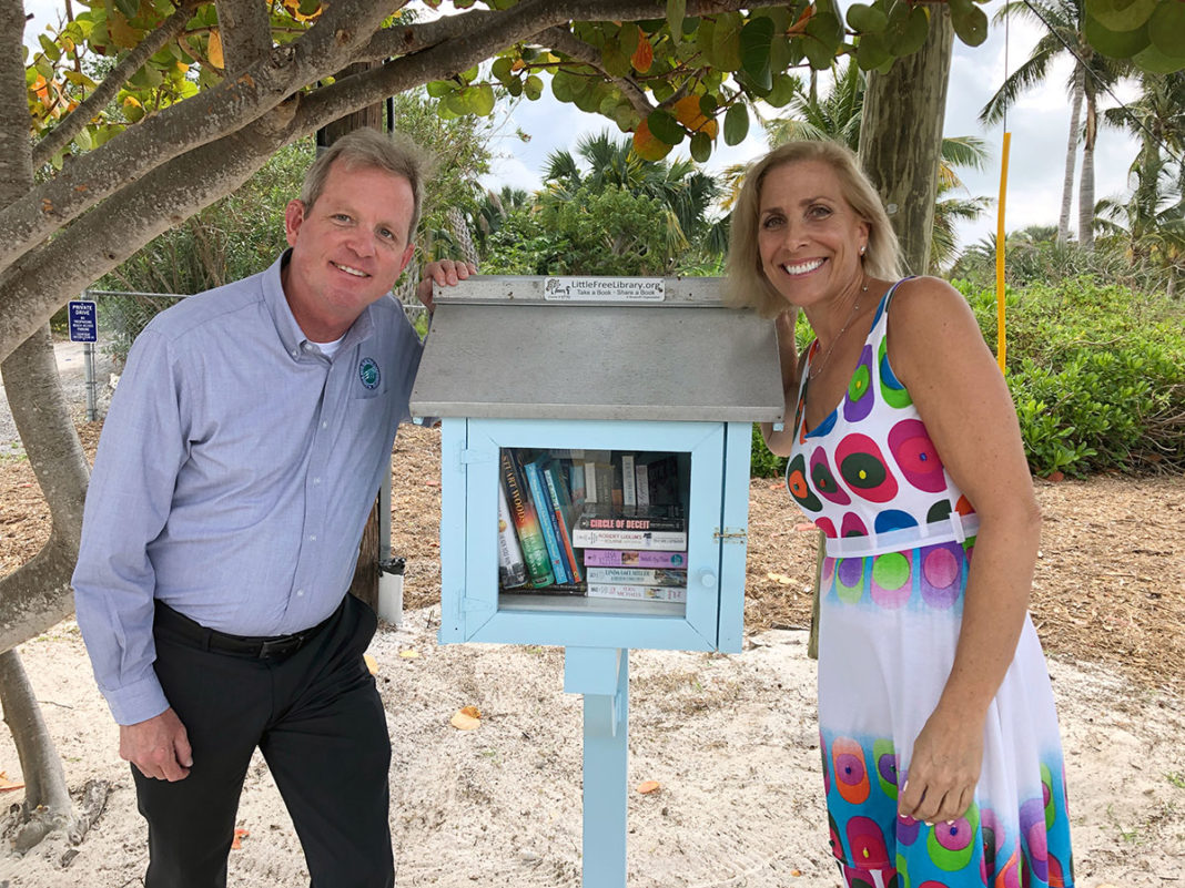 A Secret Little Library Hidden Next Door - A little girl posing for a picture - Florida Keys