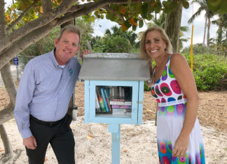 A Secret Little Library Hidden Next Door - A little girl posing for a picture - Florida Keys
