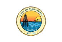 Senmartin trademarks Marathon’s city seal – Tells council they have 30 days to buy it back for $1 - A close up of a logo - Florida Keys