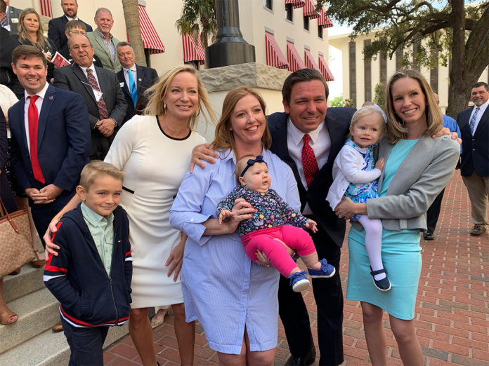 What’s up in Tallahassee? Our report on Florida Keys Days - Emmett Fitzsimmons, Ron DeSantis posing for a photo - Holly Merrill Raschein