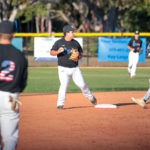 Canes baseball season hits final stretch - A pitcher throwing a ball at a baseball game - Baseball
