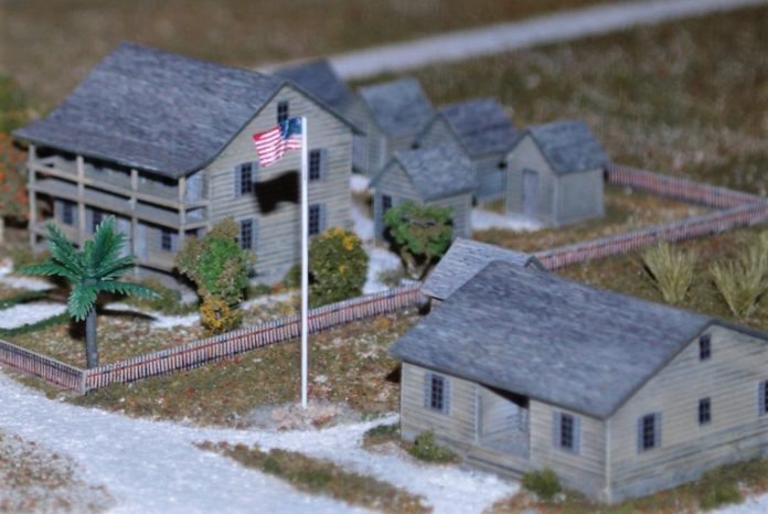 STAR-SPANGLED BANNERS - A house covered in snow - Scale Models