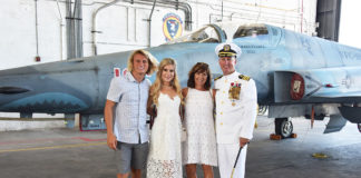 Meet Capt. Mark Sohaney, Boca Chica’s new commander - A group of people standing around a plane - Hawaii