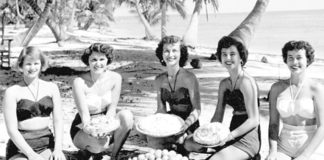 The First Key Lime Festival - A group of people sitting posing for the camera - Florida Keys