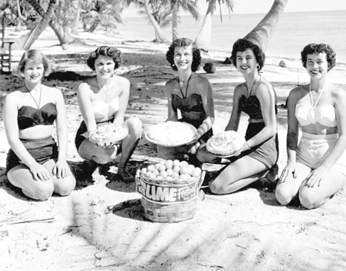 The First Key Lime Festival - A group of people sitting posing for the camera - Florida Keys