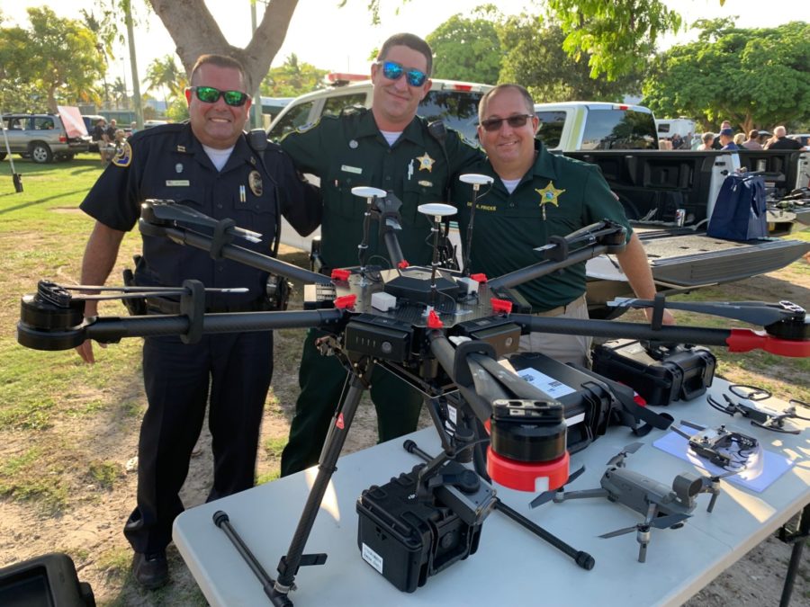 National Night Out – Key West Celebrates and Socializes with First Responders - A group of people wearing military uniforms - Car