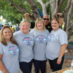 A NIGHT OUT – Key Largo community meets with first responders - A group of people posing for the camera - Picnic