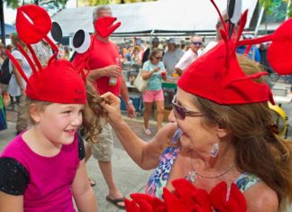 A Crustacean Celebration – Key West Lobsterfest 2019 - A group of people wearing costumes - Duval Street