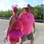 PINK ARMY – Inaugural bra walk in Key Largo sees large support - A girl wearing a pink shirt - Car
