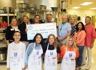 Coral Shores culinary teacher secures $50,000 grant for kitchen remodel